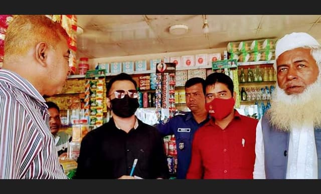 সরাইলে নির্বাচনী আচরণ ভঙ্গ করায় ২০ প্রার্থীকে অর্থদণ্ড