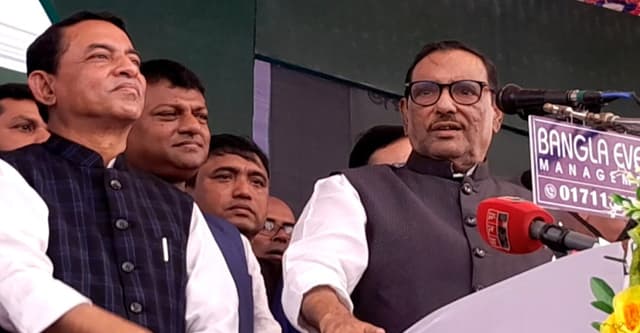 বিএনপি পদ্মা সেতু দেখে এখন দিশেহারা : কাদের