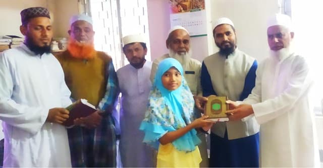 ধামইরহাটে কোরআনের ছবক নিলেন ১৫ ক্ষুদে শিক্ষার্থী