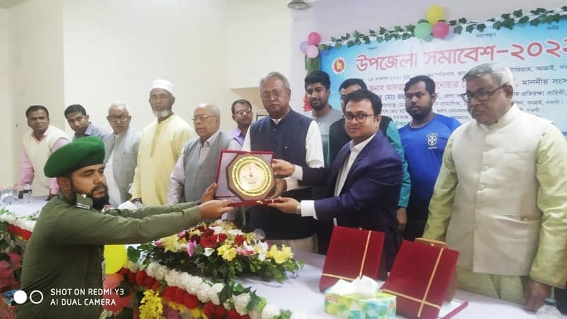 আত্রাইয়ে আনসার ও গ্রাম প্রতিরক্ষা বাহিনীর সমাবেশ