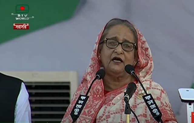 আপনারা সুযোগ দিলে আগামী দিনেও উন্নয়ন করব: শেখ হাসিনা