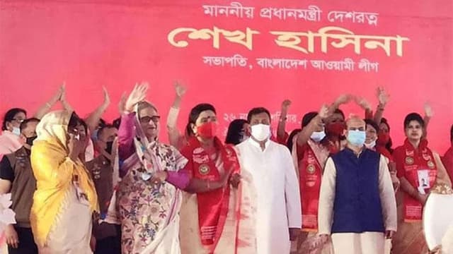 মহিলা আওয়ামী লীগের সম্মেলন উদ্বোধন করলেন প্রধানমন্ত্রী