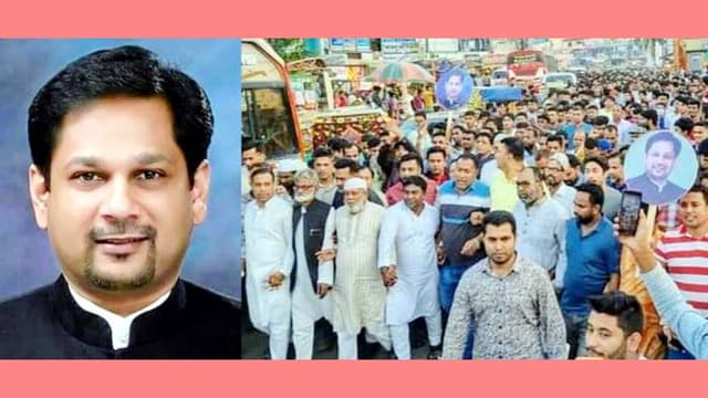 দ্বাদশ সংসদ নির্বাচন: দেবীদ্বারে নৌকা সমর্থকদের আনন্দ মিছিল
