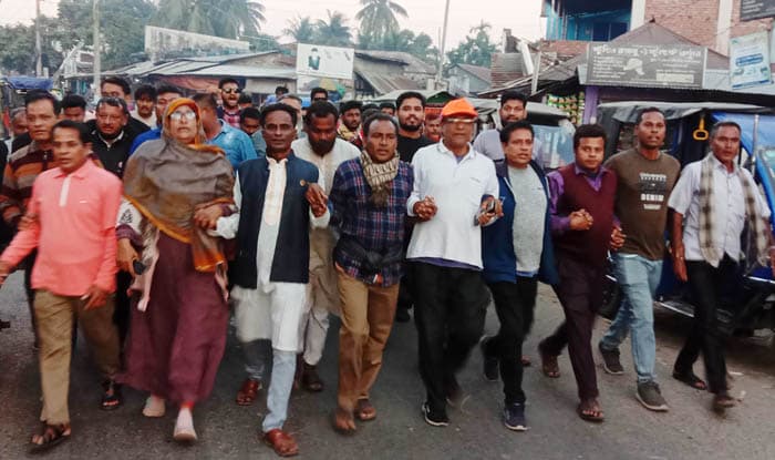 নাটোর-১: শহিদুল ইসলাম বকুলকে মনোনয়ন দেওয়ায় আনন্দ মিছিল
