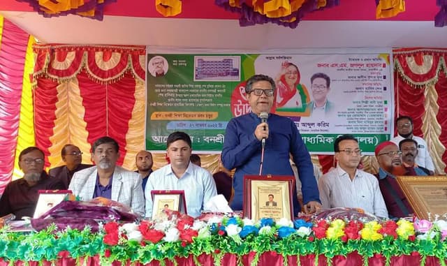 বনশ্রী শিক্ষা নিকেতনের নতুন ভবনের উদ্বোধন