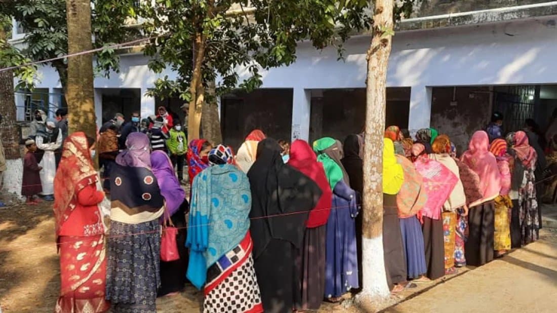 তৃতীয় ধাপে ইউপি নির্বাচনের ভোট শুরু