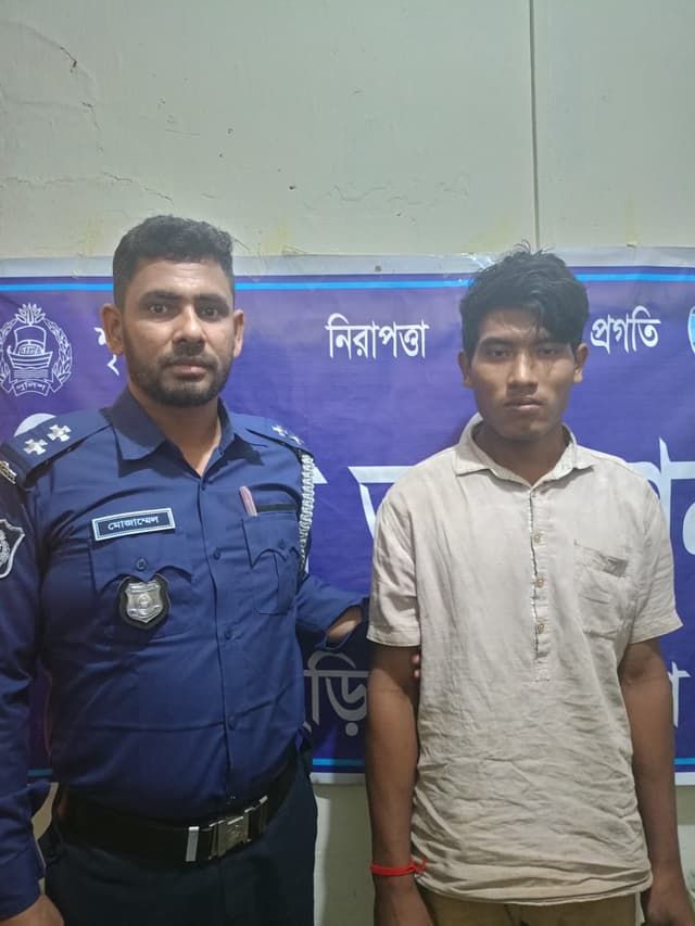 খাগড়াছড়িতে শিশু ধর্ষণ ও হত্যাচেষ্টার আসামি গ্রেফতার