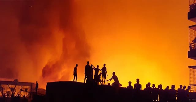 গাজীপুরে পোশাক কারখানায় ভয়াবহ অগ্নিকাণ্ড