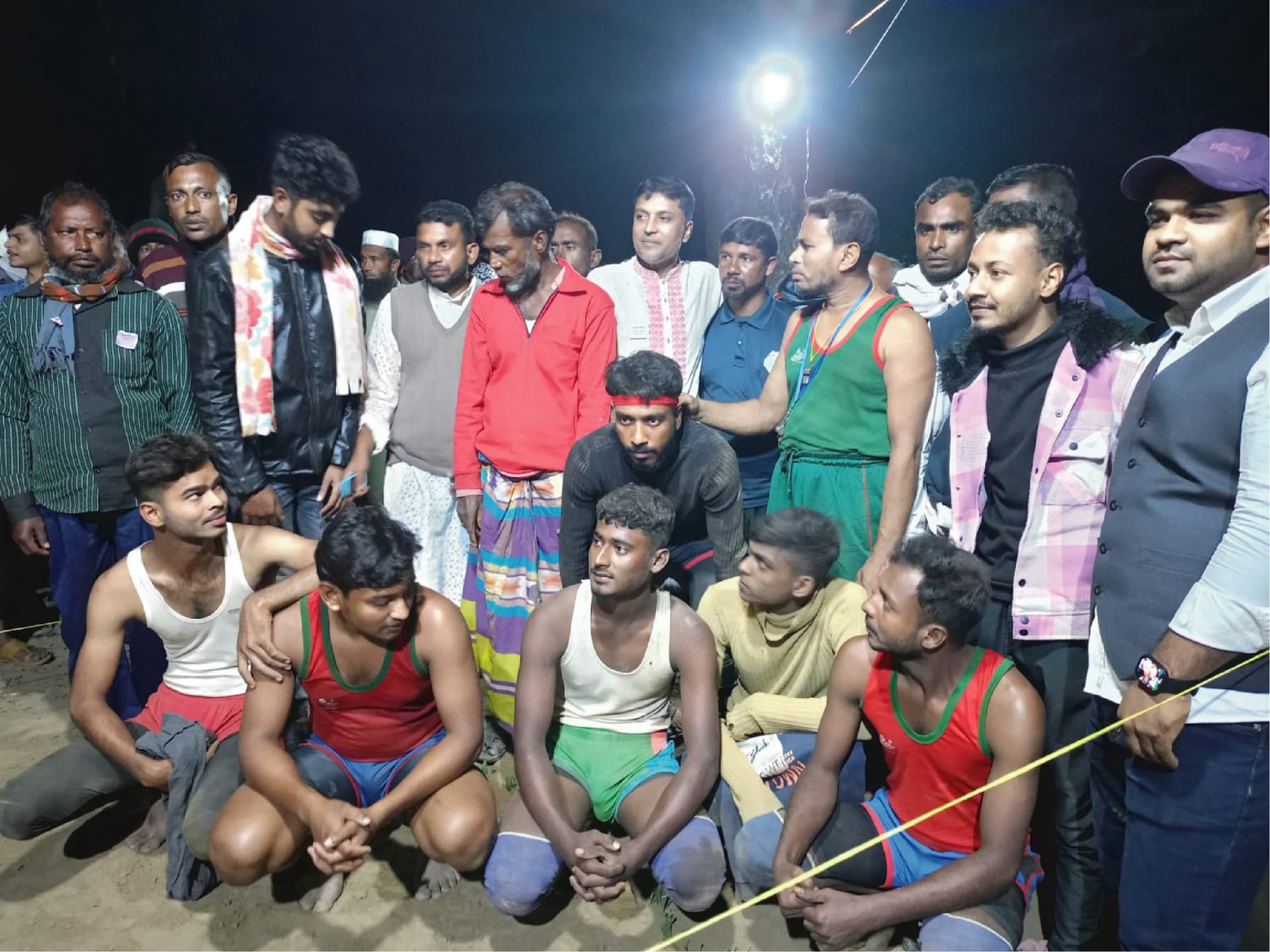 মুন্সিখানপুরে অনুষ্ঠিত ব্যতিক্রমী ৮ দলীয় হাডুডু খেলা