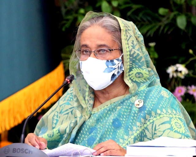 আমরা যেন পিছিয়ে না থাকি :প্রধানমন্ত্রী