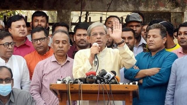 রক্তক্ষরণ চলতে থাকলে বাঁচবেন না খালেদা জিয়া: ফখরুল