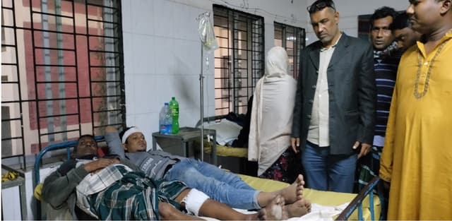 সুন্দরগঞ্জে নির্বাচনী সহিংসতায় আ'লীগ নেতাসহ আহত ৬