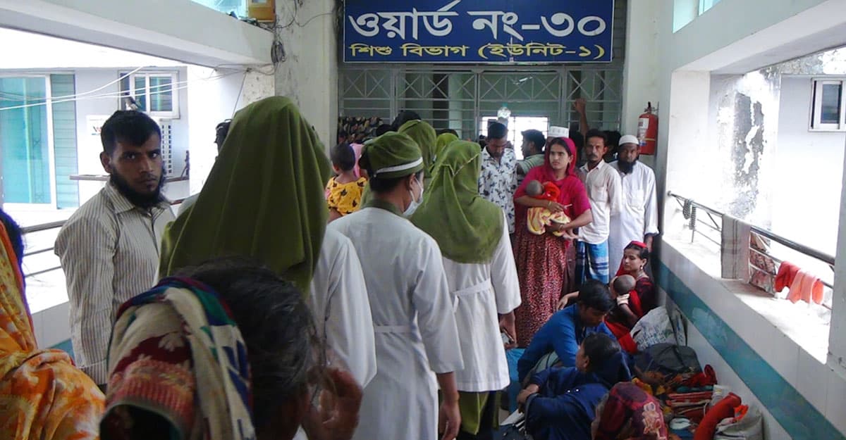 শীতজনিত রোগে মমেক হাসপাতালে দুই দিনে ২৫ শিশুর মৃত্যু