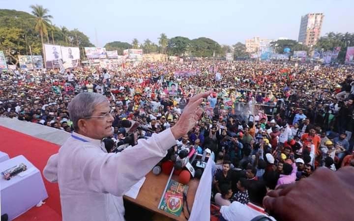 তরুণদের দুর্বার আন্দোলনে আওয়ামী লীগের পতন ঘটবে: ফখরুল