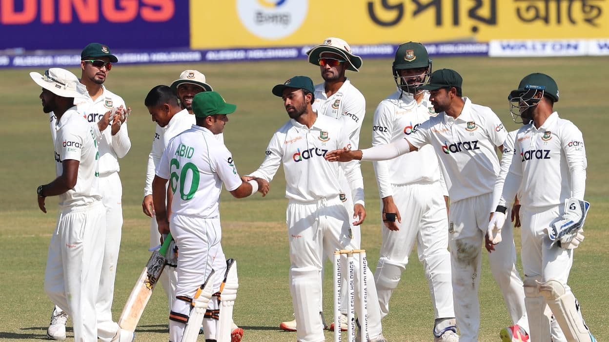 ৫৭ ওভারেই শেষ প্রথম দিনের খেলা,বাংলাদেশের সাফল্য ২ উইকেট