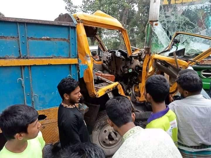 দেবীদ্বারে সড়ক দূর্ঘটনায় ট্রাক্টর শ্রমিক নিহত