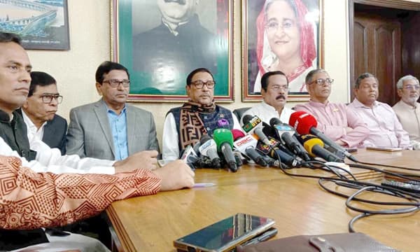 বিএনপি হবে জামায়াতের বি-টিম: ওবায়দুল কাদের