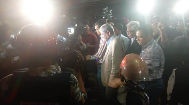 সাড়ে তিন ঘণ্টা সড়কে বসে থেকে চলে গেলেন ফখরুল