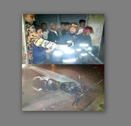 পাঁচবিবিতে বিএনপির অফিসে দুর্বৃত্তের আগুন
