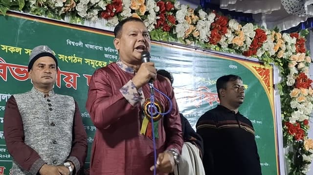 জাকের পার্টির নেতার চ্যালেঞ্জ: অন্য দল একবেলা খাওয়াতেও অক্ষম