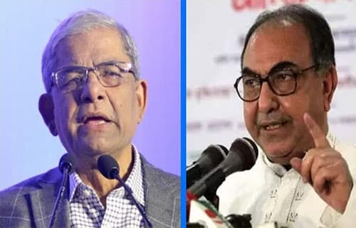 মির্জা ফখরুল-আব্বাসকে ডিবি কার্যালয়ে নেওয়া হয়েছে : পুলিশ