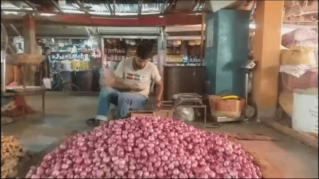 দেশে এলো ৬০ মেট্রিক টন ভারতীয় পেঁয়াজ