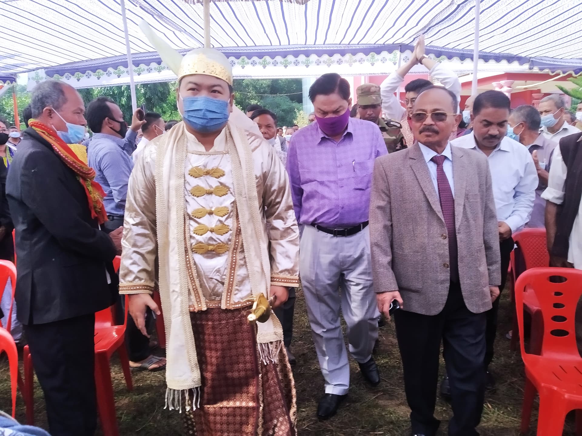 খাগড়াছড়ি ৩দিন ব্যাপি রাজ পুণ্যাহ মেলার উদ্বোধন