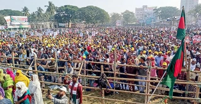 বিএনপির সমাবেশ শুরু