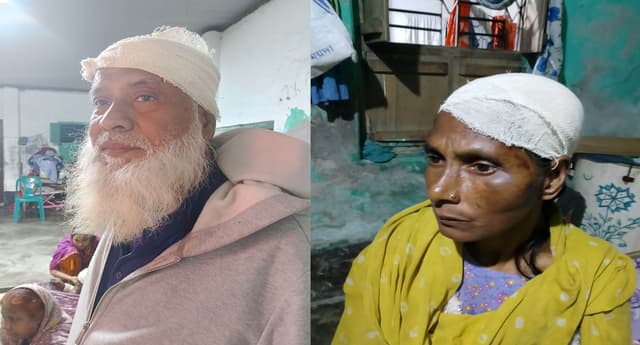 নওগাঁয় জমি নিয়ে বিরোধ, হামলায় আহত ৪