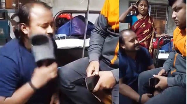 ছেলের মুখে ছাত্রলীগ নেতার নির্দেশে জুতার বাড়ি দেখে বাবার মৃত্যু