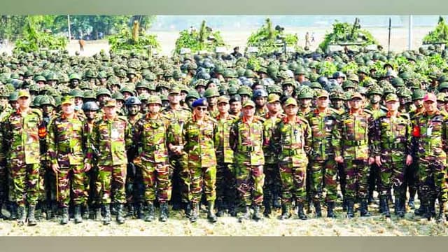 ২৯ ডিসেম্বর থেকে মাঠে থাকবে সেনাবাহিনী