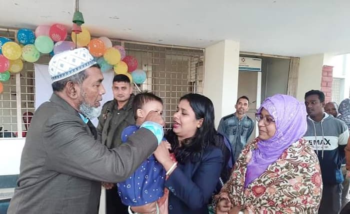 আত্রাইয়ে ভিটামিন ‘এ’ প্লাস ক্যাম্পেইন উদ্বোধন