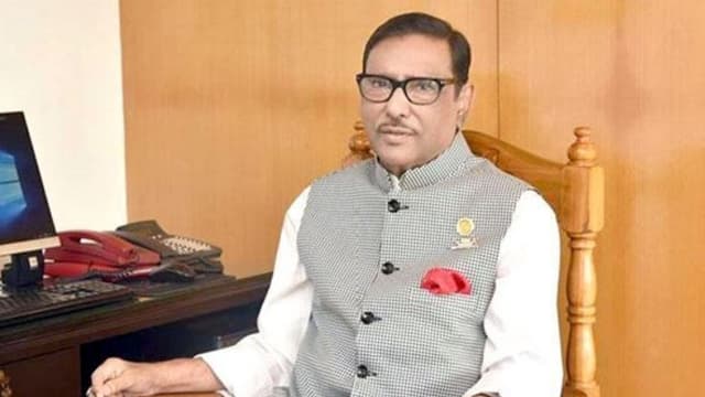 হাসপাতালে ভর্তি ওবায়দুল কাদের