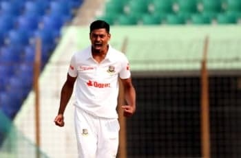 তাইজুলের জোড়া আঘাতে চাপে ভারত