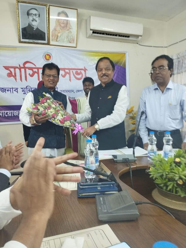 মাদারীপুর জেলা পরিষদের প্যানেল চেয়ারম্যান নির্বাচিত হলেন, মীর মামুন