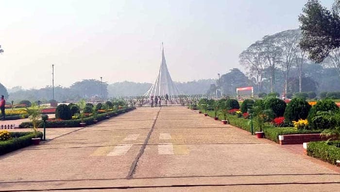 বিজয় দিবস পালনে প্রস্তুত জাতীয় স্মৃতিসৌধ