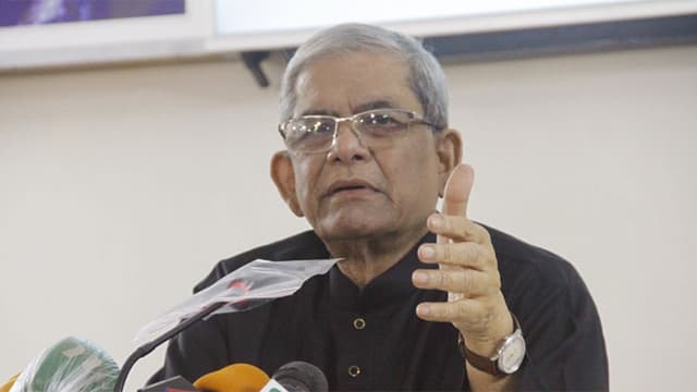 সংগ্রামের মধ্য দিয়ে গণতন্ত্রকে প্রতিষ্ঠা করবো: ফখরুল
