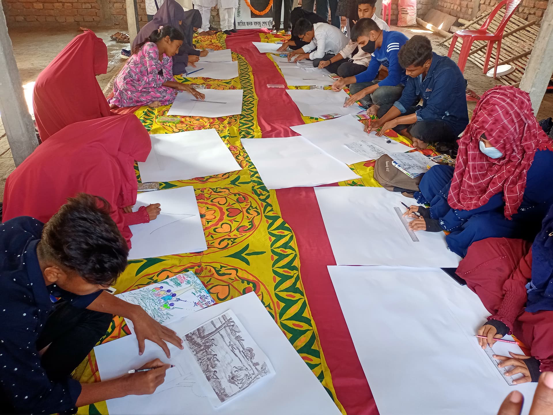 দৌলতদিয়ায় বিজয় দিবস উপলক্ষে চিত্রাঙ্কন ও রচনা প্রতিযোগিতা অনুষ্ঠিত