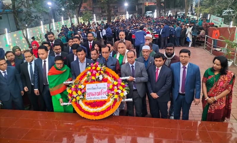 বরিশালে নানা আয়োজনে উদযাপিত হচ্ছে বিজয় দিবস