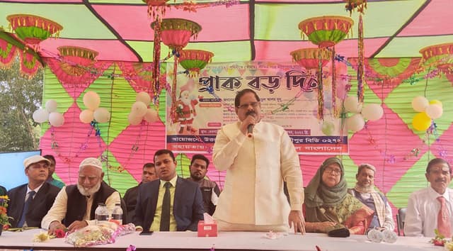 পাঁচবিবিতে প্রাক বড় দিন পালিত