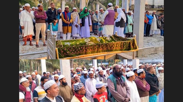 কেশবপুরে এস আর সাঈদ এর পিতার মৃত্যু
