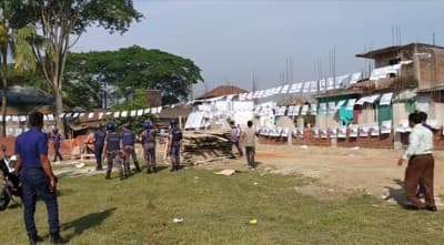 দুই পক্ষের সংঘর্ষে শতাধিক বোমা বিস্ফোরণ, আহত ২০