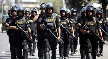 বিশ্বকাপ ফাইনাল ঘিরে ঢাকায় র‍্যাব-পুলিশের নিরাপত্তা জোরদার