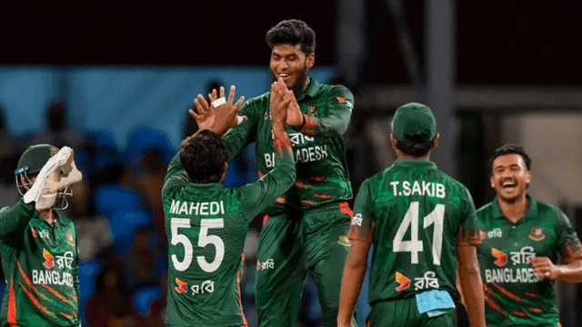 ক্যারিবীয়দের হারিয়ে বাংলাদেশের ঐতিহাসিক টি-টোয়েন্টি সিরিজ জয়
