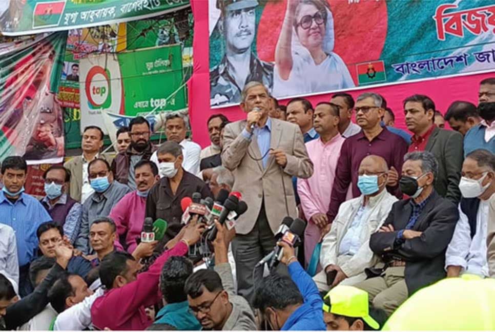আমরা সবাই শোভাযাত্রায় অত্যন্ত ভারাক্রান্ত হৃদয়ে অংশ নিয়েছি :ফখরুল