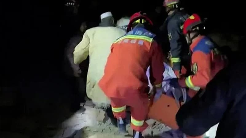 চীনে শক্তিশালী ভূমিকম্পে শতাধিক নিহত