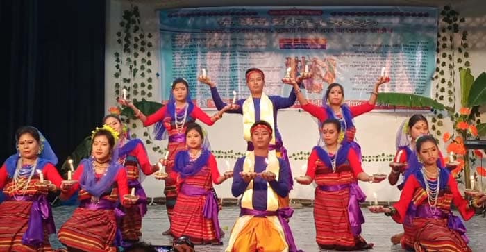 দুর্গাপুরে হাজং সম্প্রদায়ের দেউলি উৎসব অনুষ্ঠিত