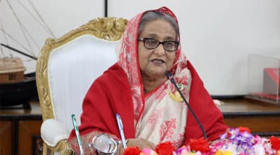 বিবেচনা করুন আ.লীগ দেশ ধ্বংস করেছে নাকি উন্নয়ন: শেখ হাসিনা