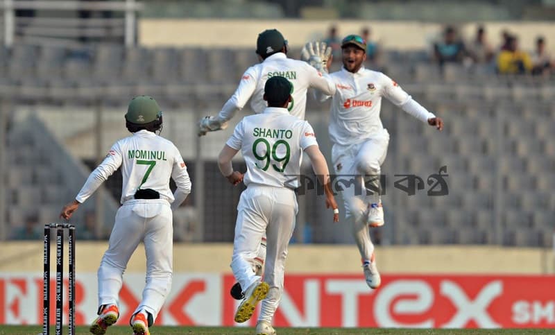 ভারতকে চাপে রেখে দিনশেষ