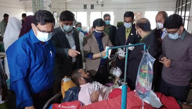 অগ্নিদগ্ধদের চিকিৎসা সেবায় বিশেষজ্ঞ মেডিকেল টিম বরিশালে